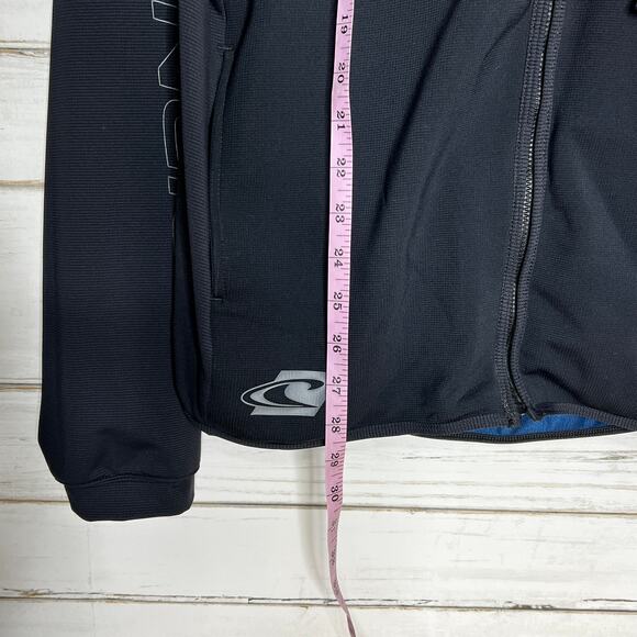 O’Neill Supertech Full Zip Packable Jacket Black Size Medium - Picture 6 of 11